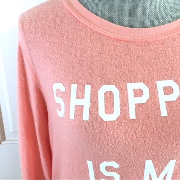 Wildfox Coral Shopping is my Cardio Jumper - Picture 3 of 5